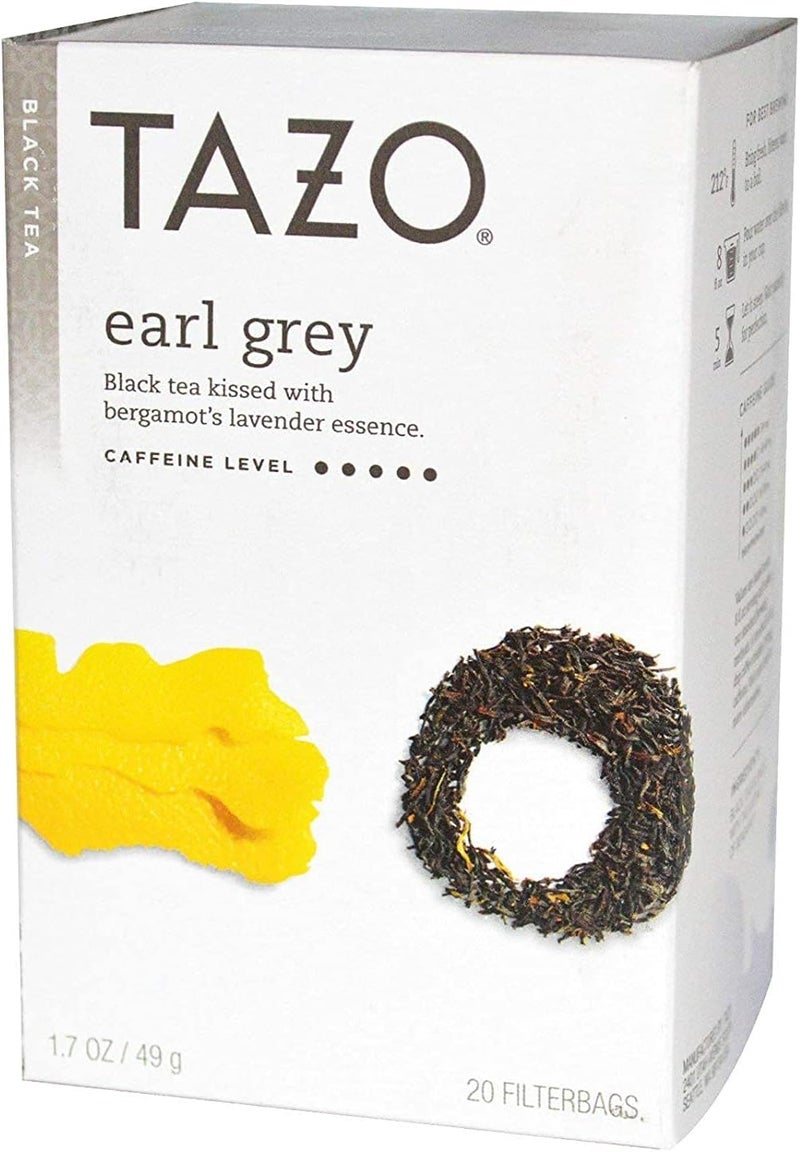 Tazo Earl Grey Black Tea - 20 Tea Bags (2 Pack) - Image 4